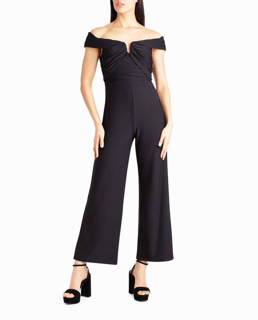 Nicole Miller Whitney Jumpsuit Black US 6 2