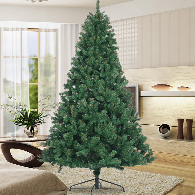 Hivvago Artificial Christmas Tree Green 228cm 3
