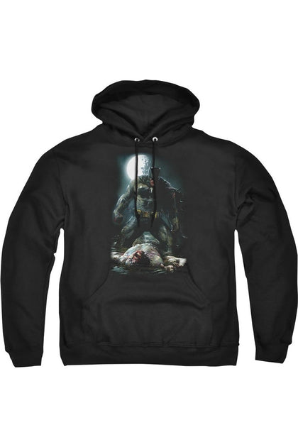 Gildan Batman Mudhole Hoodie Black Small 2