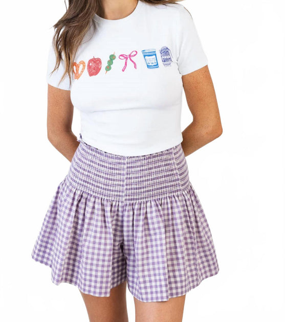 KOCH Erica Skort Purple Medium 4
