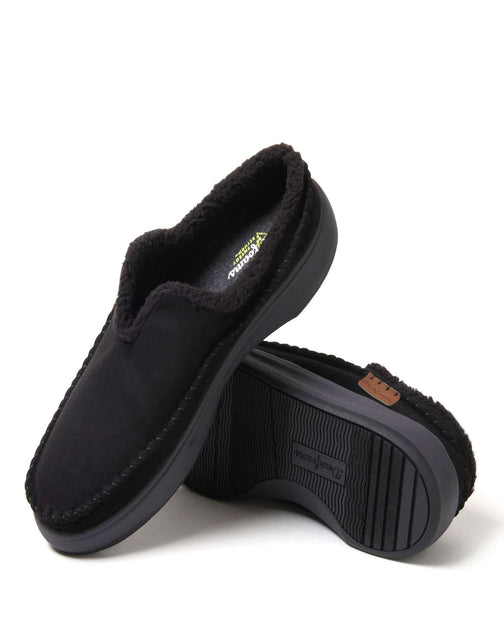 Dearfoams Elm House Shoe Black 9 4