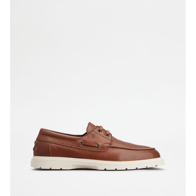 TOD's Boat Shoes Brown UK 8 2