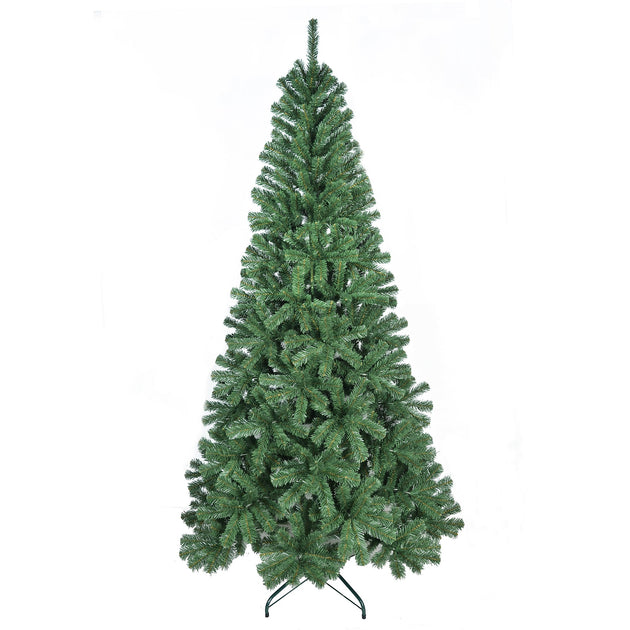 Hivvago 8FT Artificial Christmas Tree Green 2