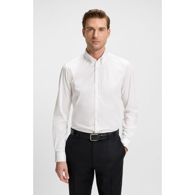 Boss Slim-fit Shirt Double B Monogram White XL 4