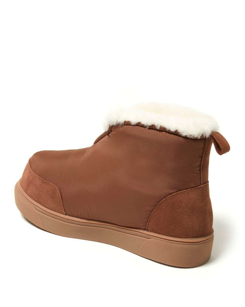 Fireside by Dearfoams Warm Up Bootie Shearling White US 11 4