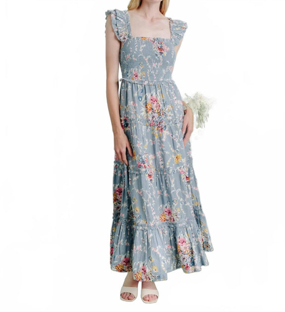 Love The Label Robe Maxi Gaya Multi XSmall 3
