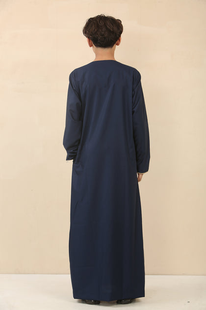 Unbranded Kid's Omani Thobe Blue 4 Years 4