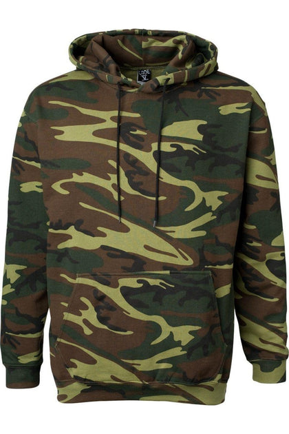 Code Five Camo Pullover Fleece Hoodie Grün XXX-Large 2