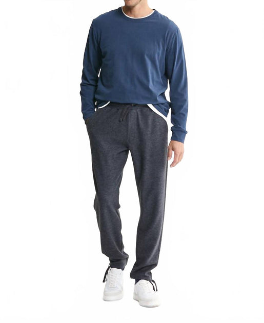 JACHS NEW YORK Knit Jogger Pants Blue Medium 2