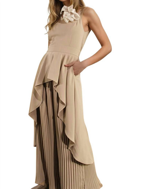 Mulla Michelle Top- und Hosen-Set Beige Large 2