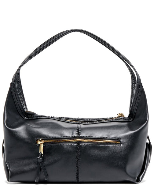 Dolce Vita Billy Leather Hobo Bag Black Medium 3