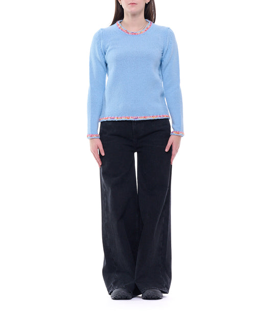 Fabrizio Del Carlo Sweater Blue Large 4