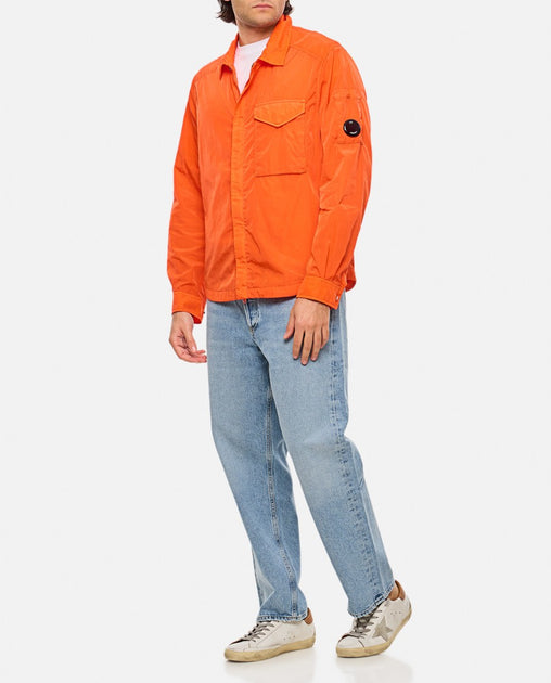 C.P. Company Chrome-R Overshirt Orange Small 3