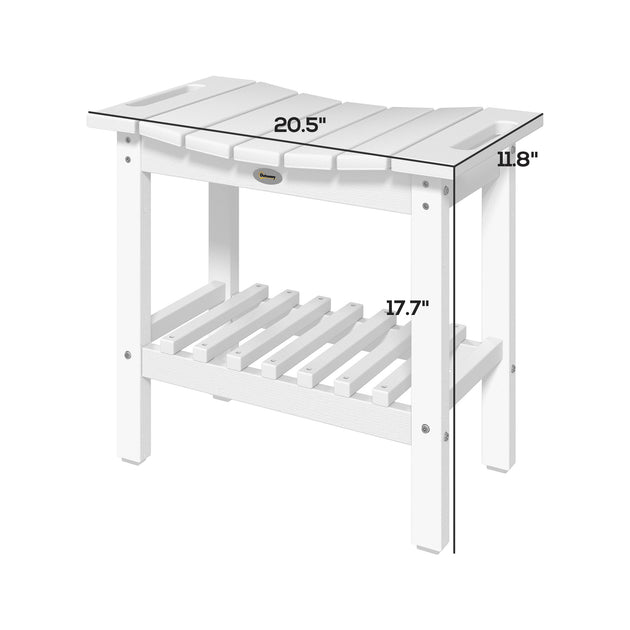 Hivvago Shower Stool White 6