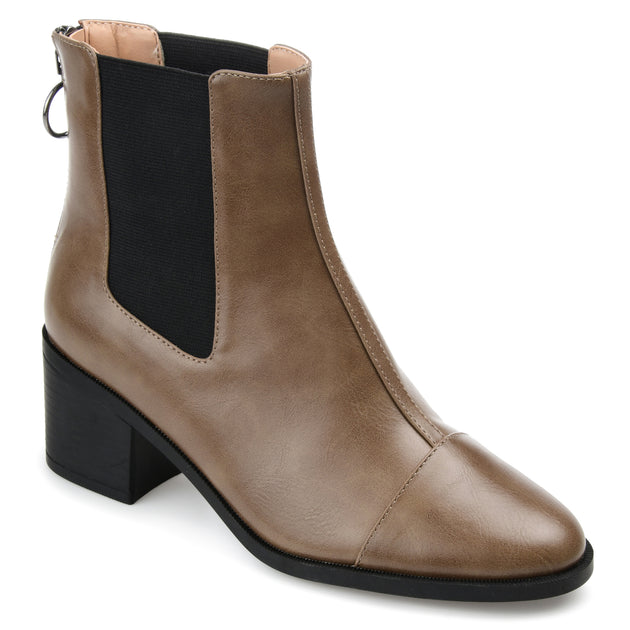 Journee Collection Nigella Bootie Beige US 9 2