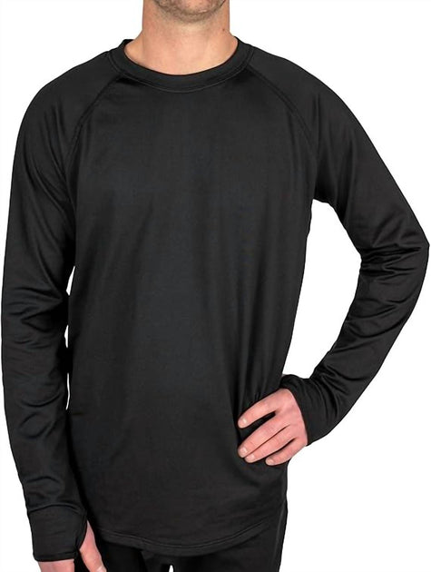 BlackStrap Therma Crew Top Black Small 2