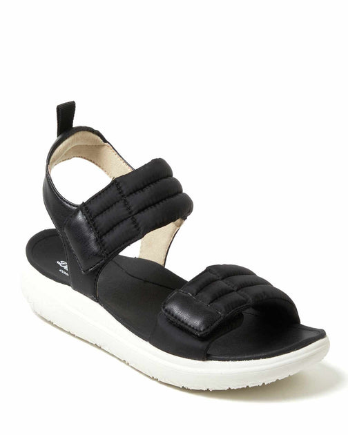 Dearfoams Thea Quarter Strap Sandal Green US 10 3