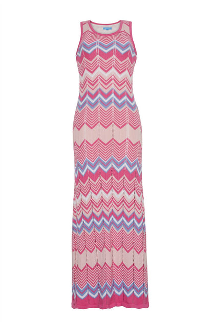 Burgess Sweaters Daphne Dress Pink XLarge 4