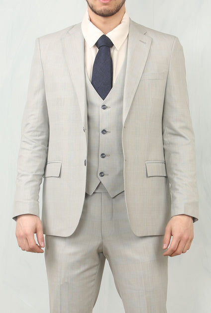 TruClothing IM31 3 Piece Suit Grey US 52 Regular 2