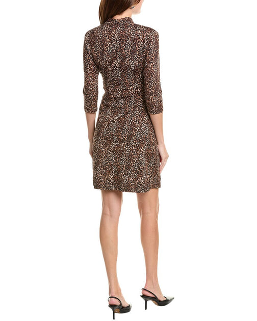 J.McLaughlin Panama Wrap Dress Black XLarge 3