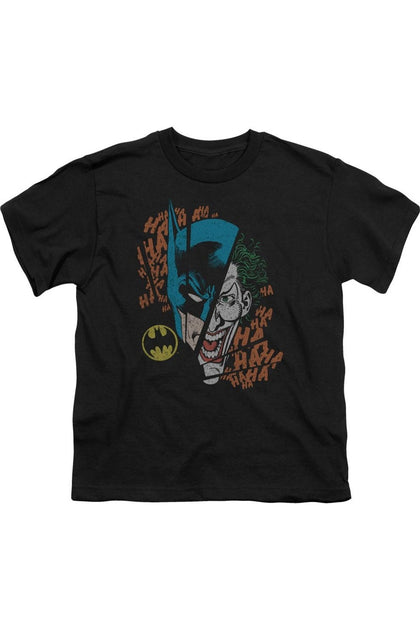 Gildan DC Comics Broken Visage T-Shirt Black Small 2