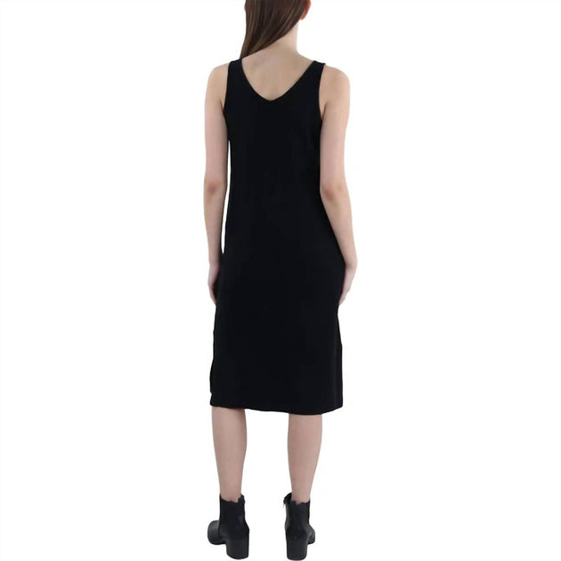 Vince Camuto Sleeveless Midi Sweaterdress Black XL 4