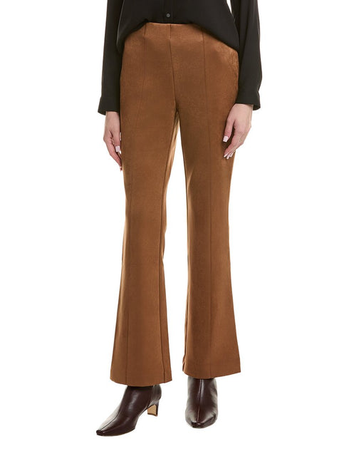 Laundry by Shelli Segal Scuba Bootcut Pant Brown US 12 2
