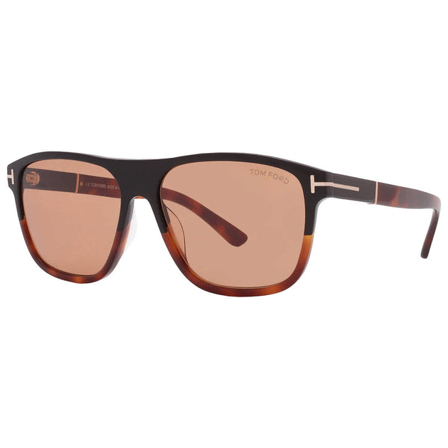 Tom Ford Frances FT1081 Square Sunglasses Brown 58 3