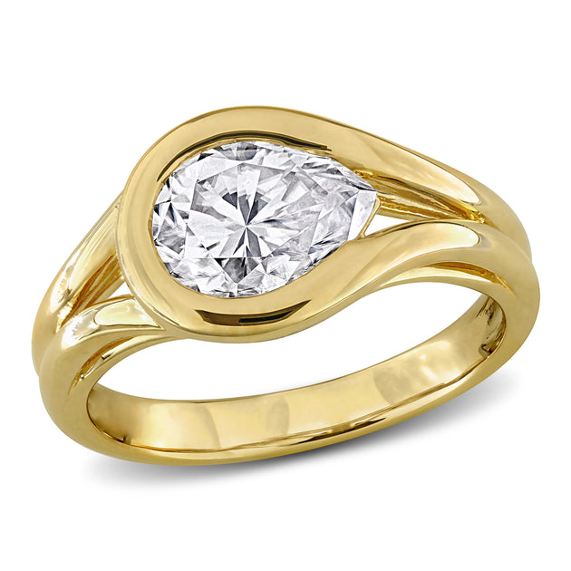 Mimi & Max Solitaire Ring Silver US 9 2