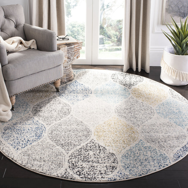 Safavieh MAD604 Area Rug Ivory/Blue 4