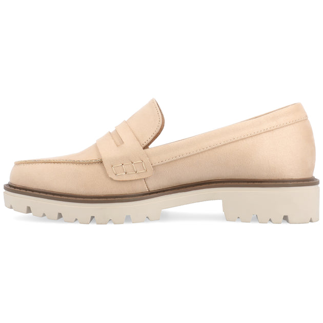 Journee Collection Kenly Flats White US 9 3