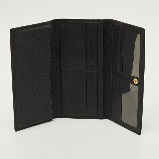 CH Carolina Herrera Continental Wallet Black 3