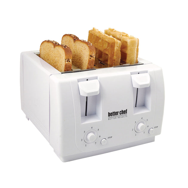 Grille-pain double commande 4 tranches Better Chef 2