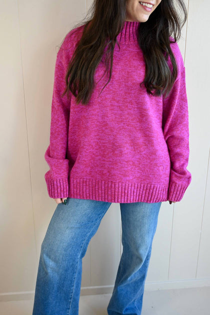 FRNCH Sloat Avenue Sweater Pink Small 2