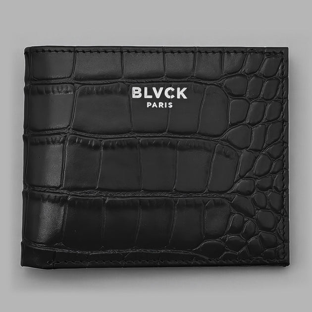 Blvck Croco Wallet Schwarz Einheitsgröße 2