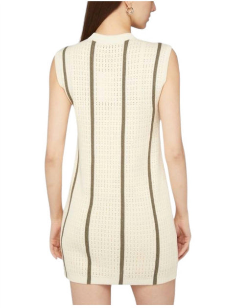 linen dress with fringe Linen Fringe Detail Dress main image 1
