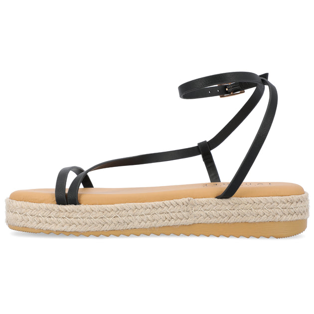 Journee Collection Odelia Sandals Black US 11 3