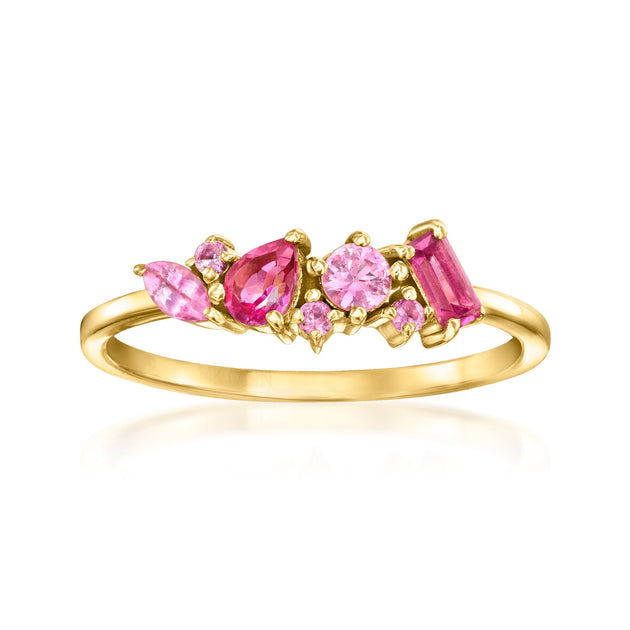 Ross-Simons RS Pure Multi-Gemstone Ring Pink US 9 2