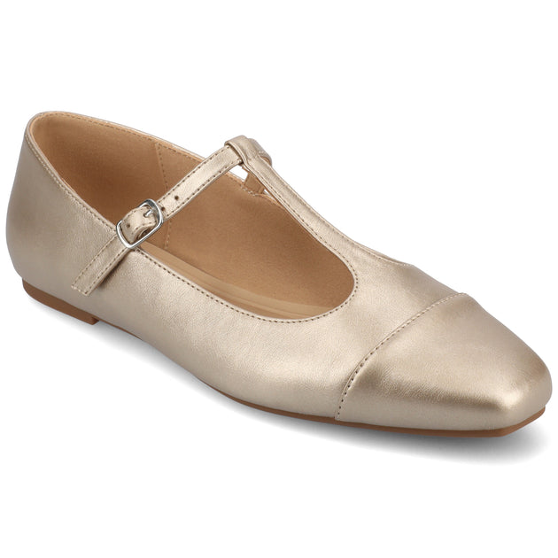 Journee Collection Theah Flats Beige US 12 2