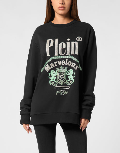 Philipp Plein Pullover Round Neck LS Marvelous Black Medium 4