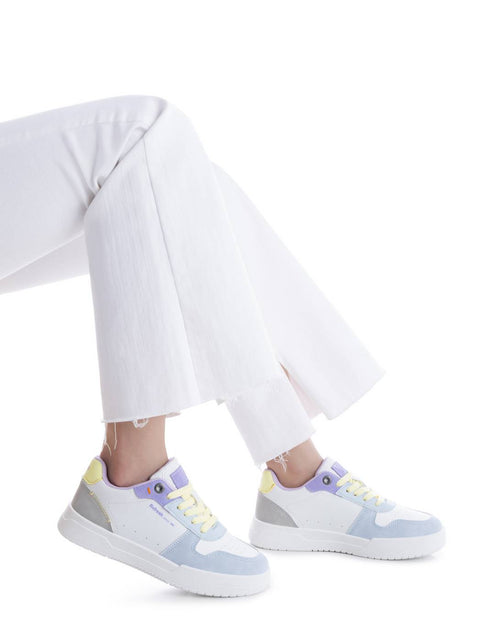 XTI Refresh Collection Women's Lace-Up Sneakers White US 5-6 2