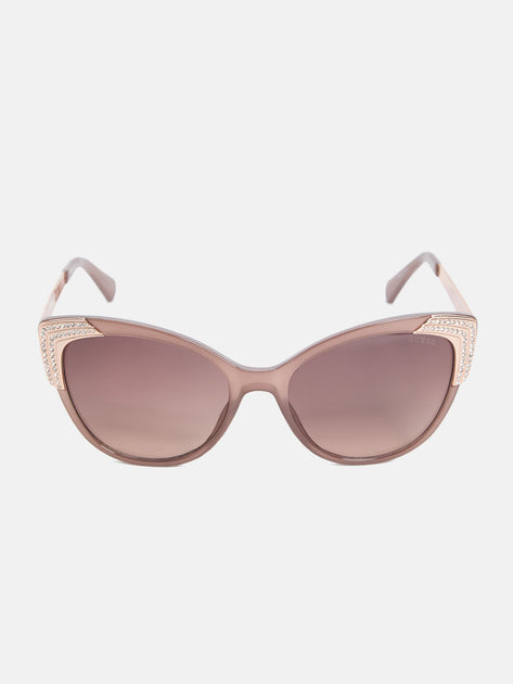Guess Factory Cat-Eye Sunglasses Blue 2