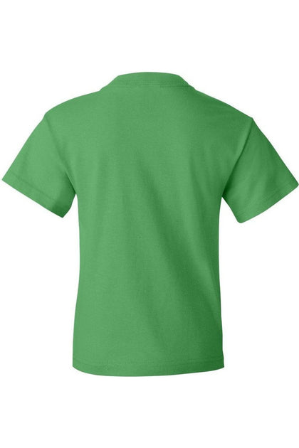 Gildan Superman Irish Shield Short Sleeve Youth Tee Green Large 3