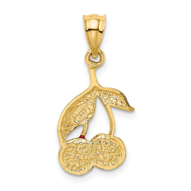 Diamond2Deal Cherries Pendant Red 26 mm 4