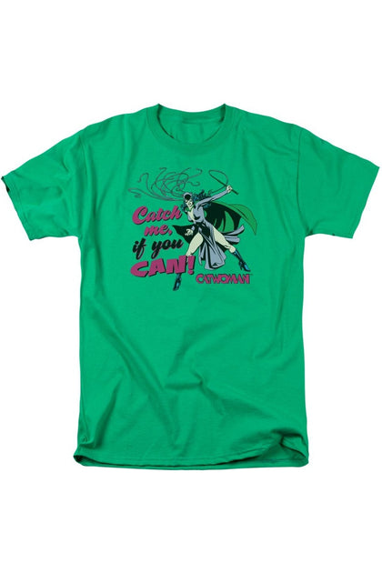 Gildan DC Comics Catch Me Short Sleeve Tee Green 4XLarge 2