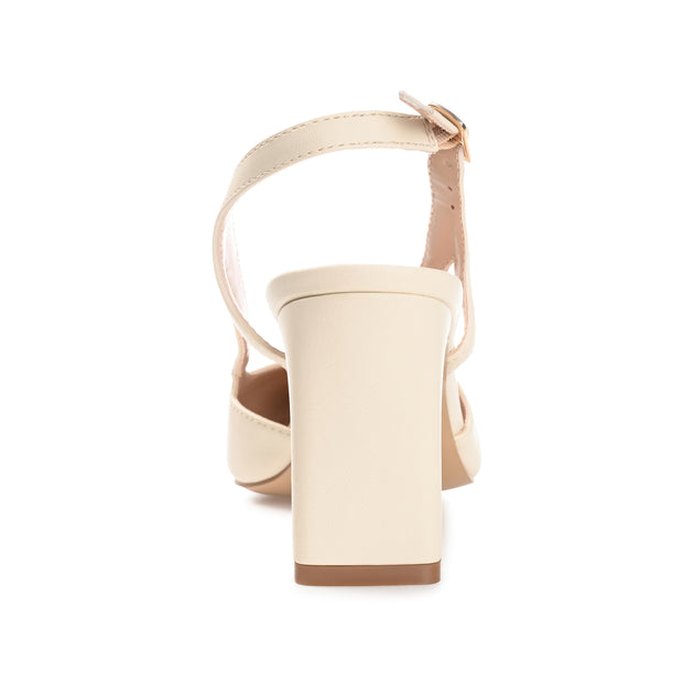 Journee Collection Reignn Pump Beige 9.5 4