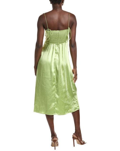 OPT Radeate Midikleid Grün US 2 3