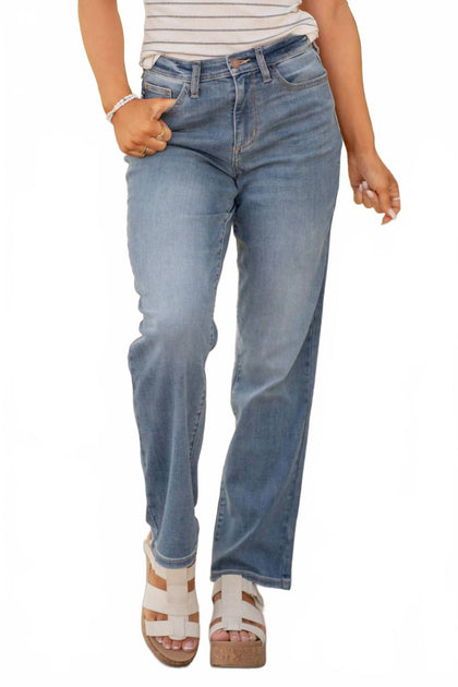 Judy Blue Classic Straight Leg Jeans Blue US 18W 2