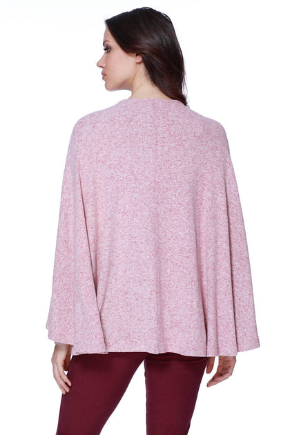 french kyss Eloise Kashmira Poncho Pink XS 4