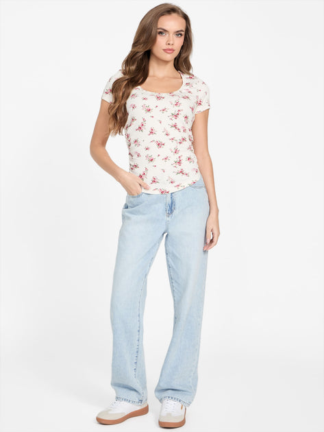 Guess Factory Rylie Top White Large 3